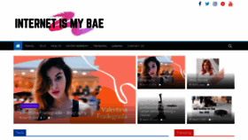 What Internetismybae.com website looked like in 2020 (4 years ago)