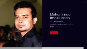 What Imrul.net website looked like in 2020 (6 years ago)