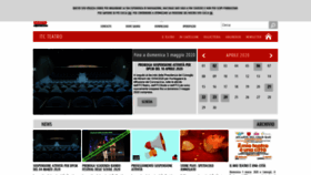 What Itcteatro.it website looked like in 2020 (4 years ago)