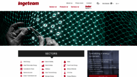 What Ingeteam.com website looked like in 2020 (4 years ago)