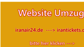 What Iranair24.de website looked like in 2020 (4 years ago)