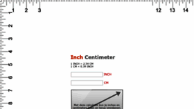 What Inchcentimeter.nl website looked like in 2020 (4 years ago)