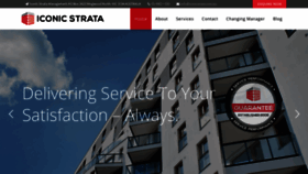 What Iconicstrata.com.au website looked like in 2020 (4 years ago)