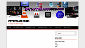 What Iptvxtreamcodes.com website looked like in 2020 (4 years ago)