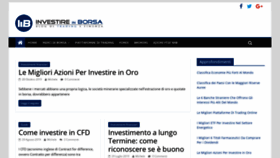 What Investireinborsa.info website looked like in 2020 (4 years ago)