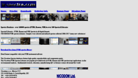 What Ir-spectra.com website looked like in 2020 (5 years ago)