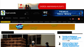 What Inyarwanda.com website looked like in 2020 (4 years ago)