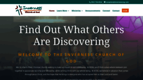 What Invernesscog.com website looked like in 2020 (4 years ago)