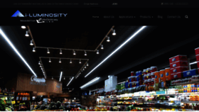 What I-luminosity.com website looked like in 2020 (4 years ago)