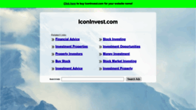 What Iconinvest.com website looked like in 2020 (4 years ago)
