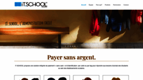 What It-school.be website looked like in 2020 (4 years ago)