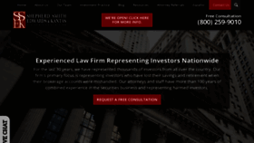 What Investorlawyers.com website looked like in 2020 (4 years ago)