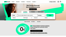 What Immobilienscout24.de website looked like in 2020 (4 years ago)