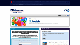 What Icaslifestyle.com website looked like in 2020 (4 years ago)