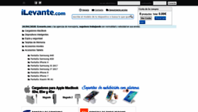 What Ilevante.com website looked like in 2020 (3 years ago)