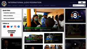 What Intjudo.eu website looked like in 2020 (5 years ago)