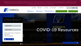What Ihmvcu.org website looked like in 2020 (4 years ago)