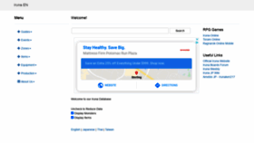 What Iruna-online.info website looked like in 2020 (4 years ago)
