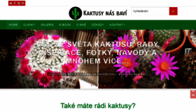 What Ilikekaktus.cz website looked like in 2020 (4 years ago)