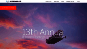 What Ippawards.com website looked like in 2020 (5 years ago)