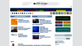 What Ipreurope.eu website looked like in 2020 (4 years ago)