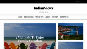 What Indianviewz.com website looked like in 2020 (4 years ago)