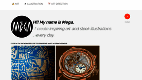What Ilovemega.com website looked like in 2020 (4 years ago)
