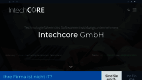 What Intechcore.de website looked like in 2020 (4 years ago)