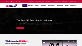 What Iasnext.com website looked like in 2020 (4 years ago)