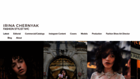 What Irinachernyak.com website looked like in 2020 (4 years ago)