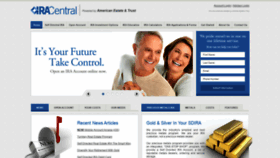 What Iracentral.com website looked like in 2020 (4 years ago)