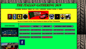 What Italiangathering.com website looked like in 2020 (3 years ago)