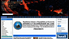 What Islamprizren.com website looked like in 2020 (4 years ago)