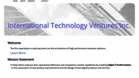 What Intltechventures.com website looked like in 2020 (5 years ago)