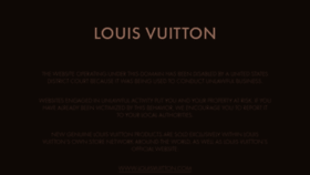 What Iconiclouisvuitton.com website looked like in 2020 (4 years ago)