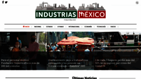 What Industriasmexico.com.mx website looked like in 2020 (4 years ago)