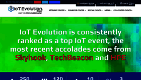 What Iotevolutionexpo.com website looked like in 2020 (4 years ago)