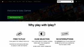 What Iplay.com website looked like in 2020 (3 years ago)