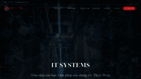 What Itsystems.vn website looked like in 2020 (3 years ago)