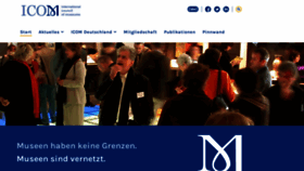 What Icom-deutschland.de website looked like in 2020 (5 years ago)