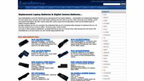 What Ilaptopbattery.com website looked like in 2020 (4 years ago)