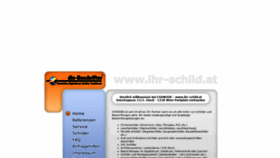 What Ihr-schild.at website looked like in 2020 (3 years ago)