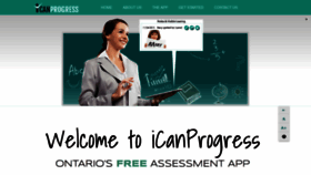 What Icanprogress.ca website looked like in 2020 (3 years ago)