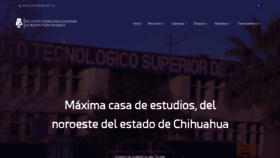 What Itsncg.edu.mx website looked like in 2020 (3 years ago)