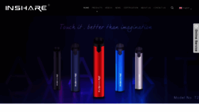 What Insharevape.com website looked like in 2020 (3 years ago)