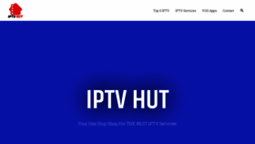 What Iptvhut.com website looked like in 2020 (4 years ago)