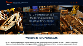 What Ibtcportsmouth.co.uk website looked like in 2020 (3 years ago)