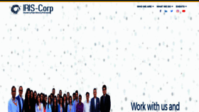 What Iris-corp.com website looked like in 2020 (3 years ago)