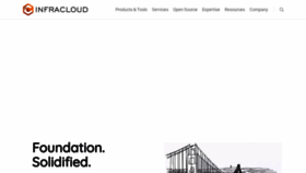 What Infracloud.io website looked like in 2020 (3 years ago)