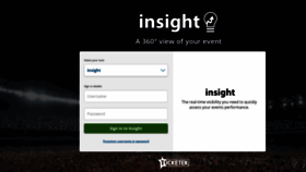 What Insight.ticketek.com.au website looked like in 2020 (4 years ago)